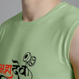 FBAR Typography Printed Pure Cotton Slim Fit T-shirt image 3