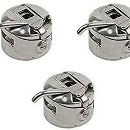 Home Sewing Machine Bobbins Outer case for Home/Shop Sewing Machine (Pack of 3) Bobbin Case-image-6