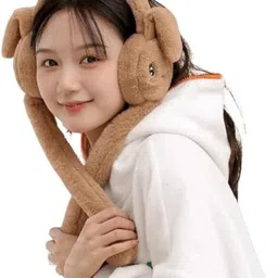 ablue clipper Cute REar Moving Earmuff for Girls & Kids Ear Muff-picture-34