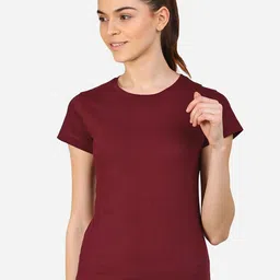 appulse Women Pack of 3 Slim Fit Cotton Running T-shirt image 5