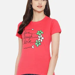 Fabflee Pack Of 3 Typography Printed Cotton T-shirt image 3