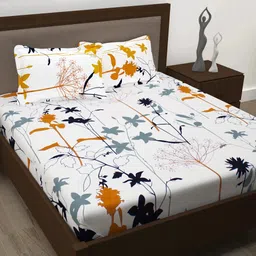 story@home Cotton Double Flat 186 TC Printed Bedsheet-picture-26