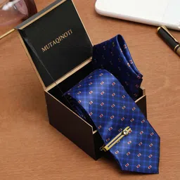 MUTAQINOTI Men Printed Accessory Gift Set image 2