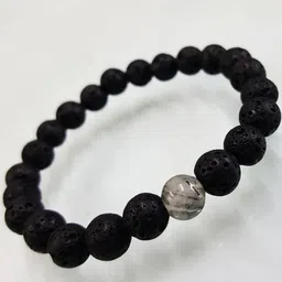 Young & Forever Unisex Crystals Elasticated Bracelet image 2