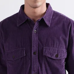 GANT Relaxed Fit Solid Corduroy Casual Shirt image 2