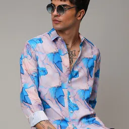 Campus Sutra Classic Geometric Printed Casual Shirt-picture-21