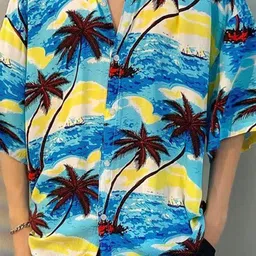 StyleCast Men Floral Opaque Printed Casual Shirt image 2