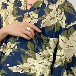 StyleCast Men Floral Opaque Printed Casual Shirt image 2