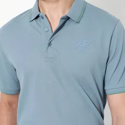 RARE RABBIT Polo Collar Cotton T-shirt image 2