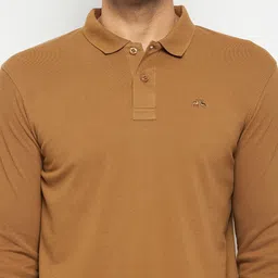 98 Degree North Polo Collar Long Sleeve Cotton Regular T-shirt image 2