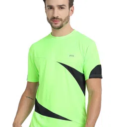 FTX Pack of 3 Colourblocked Round Neck Dry-Fit Sports T-shirt image 2