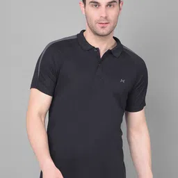 Force NXT Men Pack Of 5 Anti Odour Solid Round Neck Training or Gym T-shirt image 4