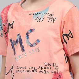 Monte Carlo Boys Typography Printed Casual T-shirt image 5