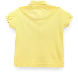 U.S. Polo Assn. Kids Girls Polo Collar Pure Cotton T-shirt image 2