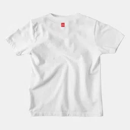 BONKIDS Boys White & Blue Mickey Mouse Printed Cotton T-shirt image 3