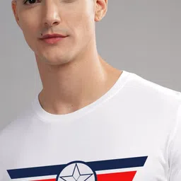 ADRO Men Printed Applique T-shirt image 3