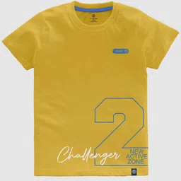 CODEZ Boys Pack OF 3 Typography Printed Cotton T-shirt image 3