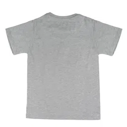 Disney by Wear Your Mind Boys Grey Printed Applique T-shirt image 2