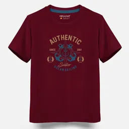 HELLCAT Boys Pack Of 3 Graphic Printed T-shirt image 5