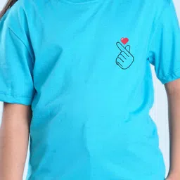 NUSYL Girls Drop-Shoulder Oversized T-shirt image 4