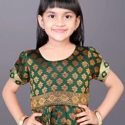 BAESD Girls Woven Design Ready to Wear Lehenga & Choli With Dupatta image 2