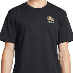 UNDER ARMOUR Men Typography Printed Round Neck Cotton T-shirt image 4