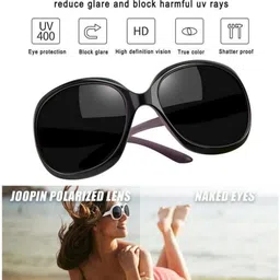 deyvue UV Protection, Gradient Oval Sunglasses (Free Size) image 5