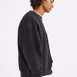 COLOR CAPITAL Drop Shoulder Sleeves Oversized Sweatshirt image 5