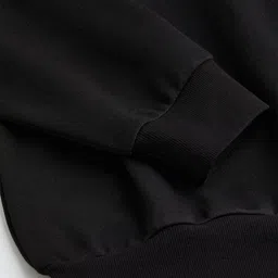 COLOR CAPITAL Drop Shoulder Sleeves Hooded Oversized Sweatshirt image 3