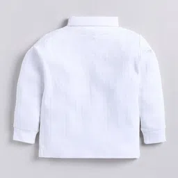 Toonyport Boys Self Design Mock Collar Long Sleeve Pullover Sweatshirt image 4