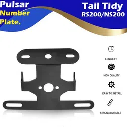 ubom Good Quality Pulsar Tail Tidy Fender Eliminator For NS 200, RS 200, 220F |UMY| Bike Number Plate image 1