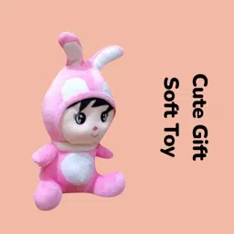 luipui Rabbit Cute Gift Soft Toy | Fluffy Soft Rabbit Plush for Kids - 32 cm image 2