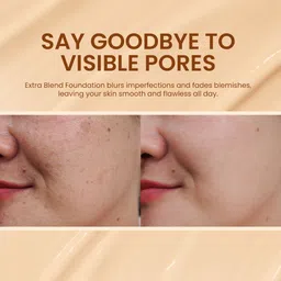 shopaarel Miracle Skin Foundation Full Coverage Blendable Semi Matte Cream Foundation image 5