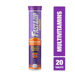 Fast & Up Vitalize Multivitamin For Men & Women-21 Vital Vitamins&Minerals For Daily Health (20 Tablets)-picture-45