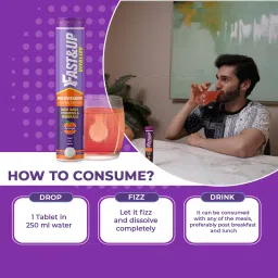 Fast & Up Vitalize Multivitamin For Men & Women-21 Vital Vitamins&Minerals For Daily Health (20 Tablets) image 5