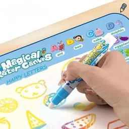 climberty Magic Water Doodle Mat for Kids Large Reusable Graffiti Drawing Board Creative image 3