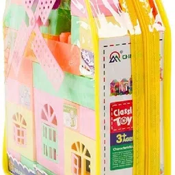 jaynil enterprise Learning Happy Blocks with Numbers and DIY Stickers ( Set of 47 Pcs ) image 2