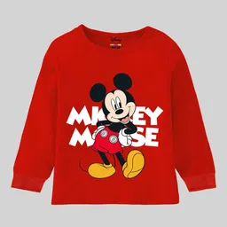 KUCHIPOO Boys Mickey Mouse Printed Night Suit image 3