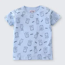 Nite Flite Boys Printed Night suit image 3