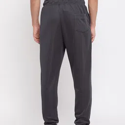 HARBOR N BAY Men Charcoal Grey Solid Regular Fit Trackpant image 2