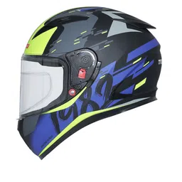 TVS Men Graphic Printed Full Face Helmet image 3