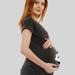 SillyBoom Round Neck Extended Sleeves Cotton T-shirt image 3