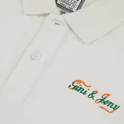 Gini and Jony Boys Polo Collar Cotton T-shirt image 2
