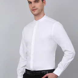 Cantabil Men Solid Opaque Formal Shirt image 3
