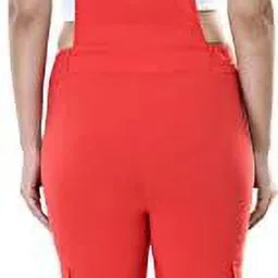 oyesmarty Women Red Dungaree image 2