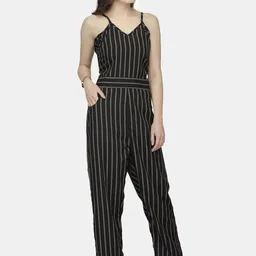 Sayesha Women Striped Basic Jumpsuit image 5