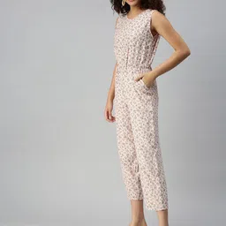 SHOWOFF Printed Sleeveless Basic Jumpsuit image 4