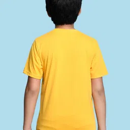 NUSYL Boys Graphic Printed Round Neck T-shirt image 4