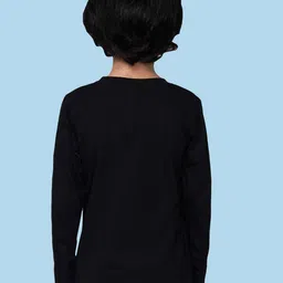 NUSYL Boys Typography Printed Round Neck Cotton T-shirt image 3