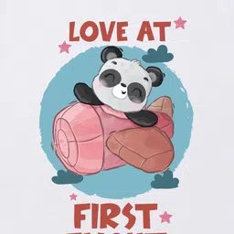 KNITROOT Unisex Kids White Cotton Kung Fu Panda Printed T-shirt image 3